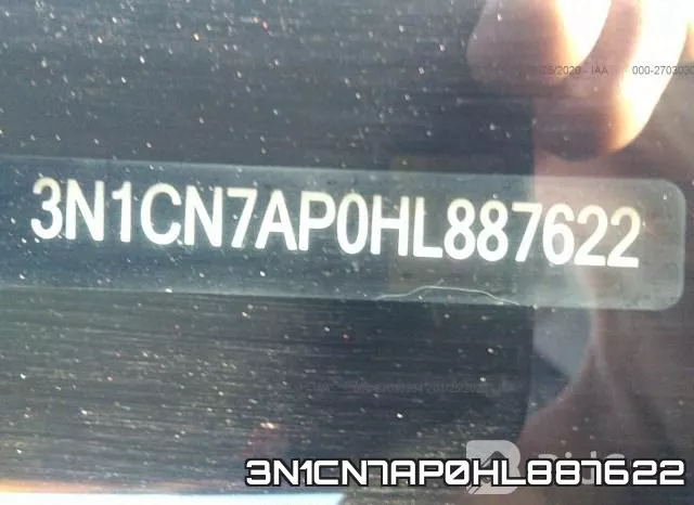 3N1CN7AP0HL887622 фото 10