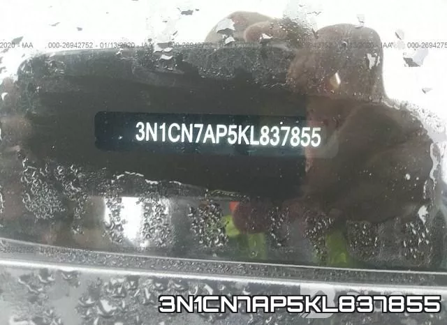 3N1CN7AP5KL837855 фото 4