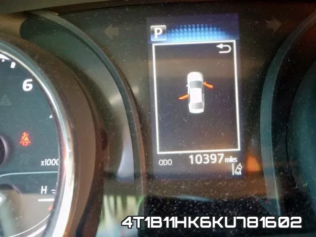 4T1B11HK6KU781602 фото 8