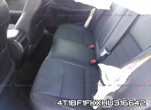 4T1BF1FKXHU316642 фото 7