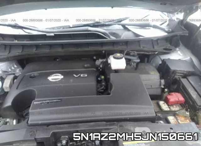 5N1AZ2MH5JN150661 фото 2