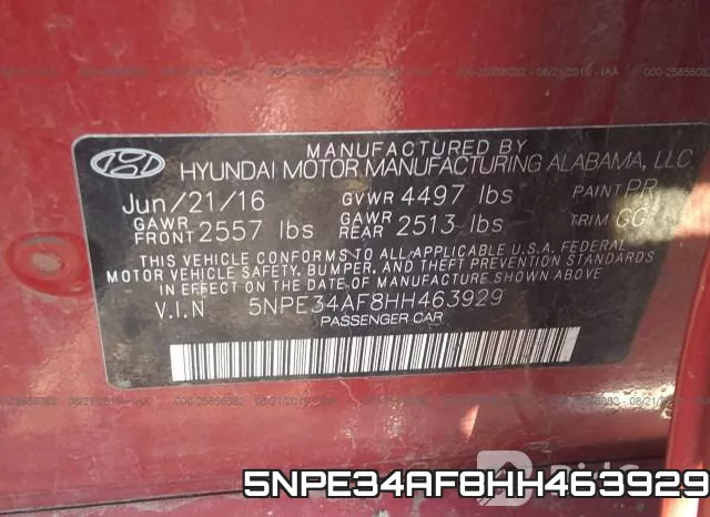 5NPE34AF8HH463929 фото 8