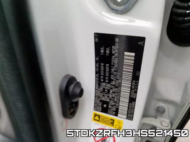 5TDKZRFH3HS521450 фото 2