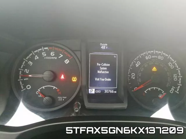 5TFAX5GN6KX137209 фото 5