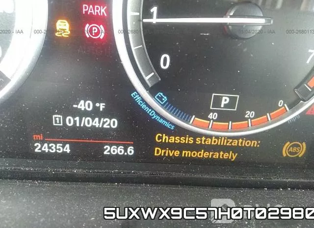 5UXWX9C57H0T02980 фото 7