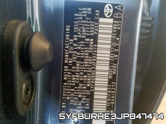 5YFBURHE3JP847474 фото 2