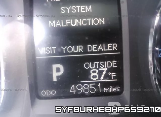 5YFBURHE8HP659270 фото 7