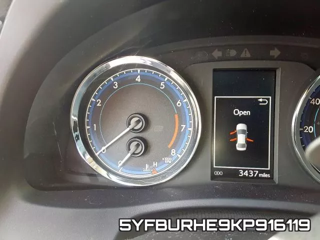 5YFBURHE9KP916119 фото 7