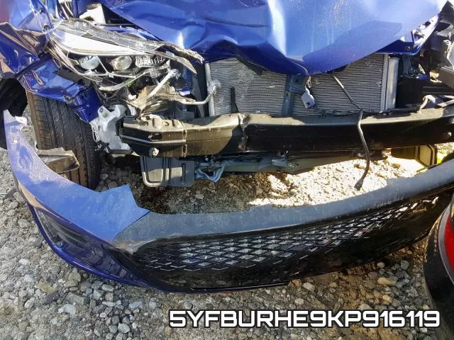 5YFBURHE9KP916119 фото 8
