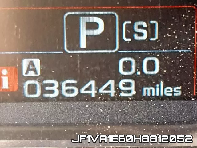 JF1VA1E60H8812052 фото 8