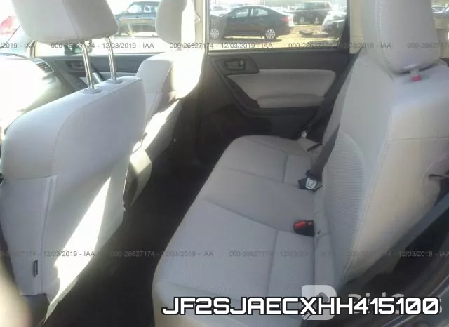 JF2SJAECXHH415100 фото 8
