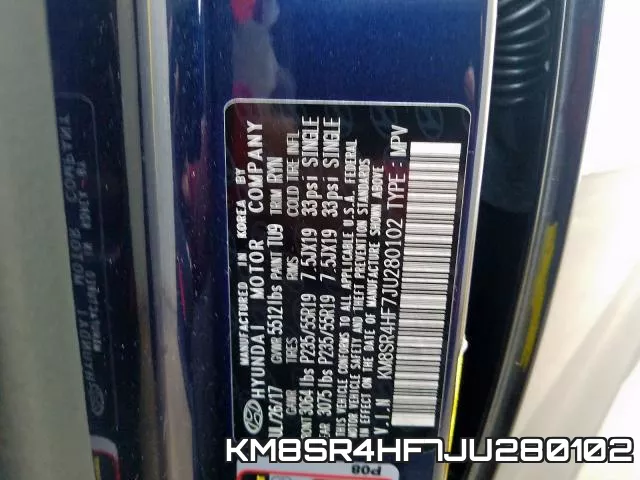 KM8SR4HF7JU280102 фото 2
