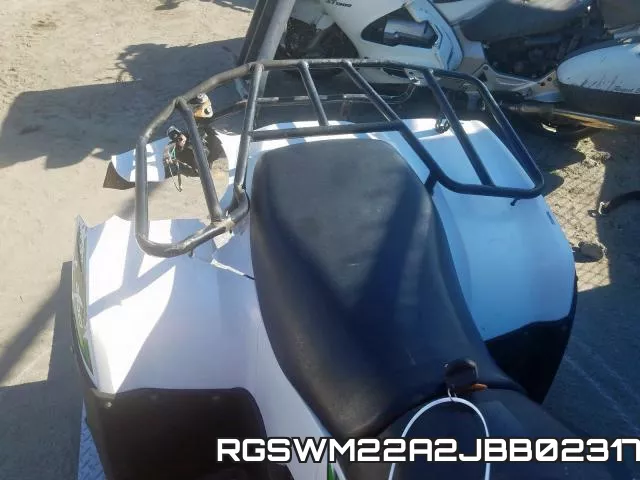 RGSWM22A2JBB02317 фото 4