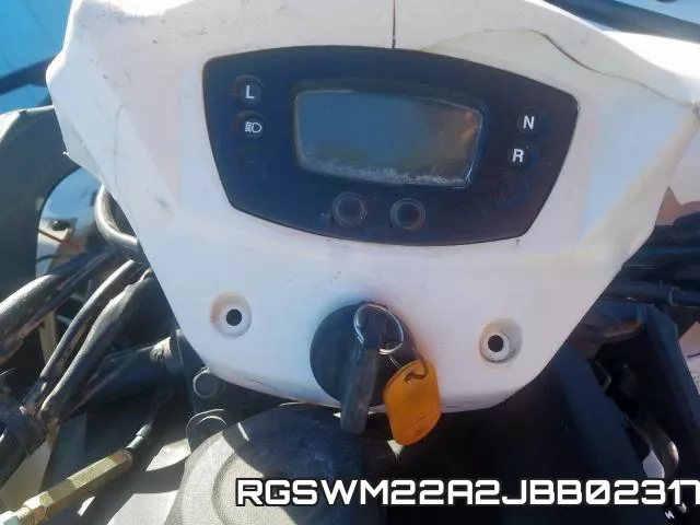 RGSWM22A2JBB02317 фото 6