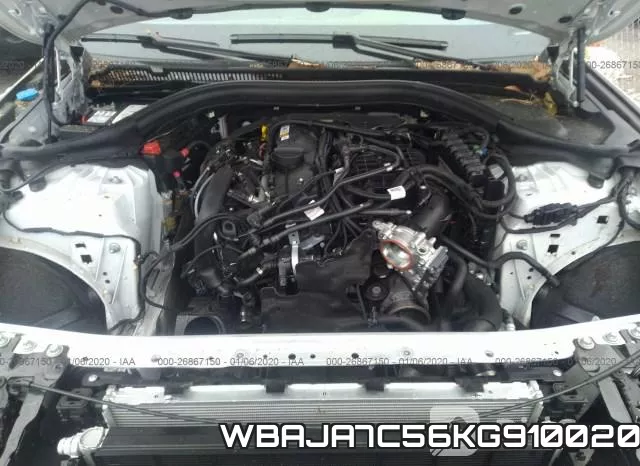 WBAJA7C56KG910020 фото 2