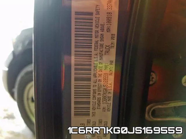 1C6RR7KG0JS169559 фото 2