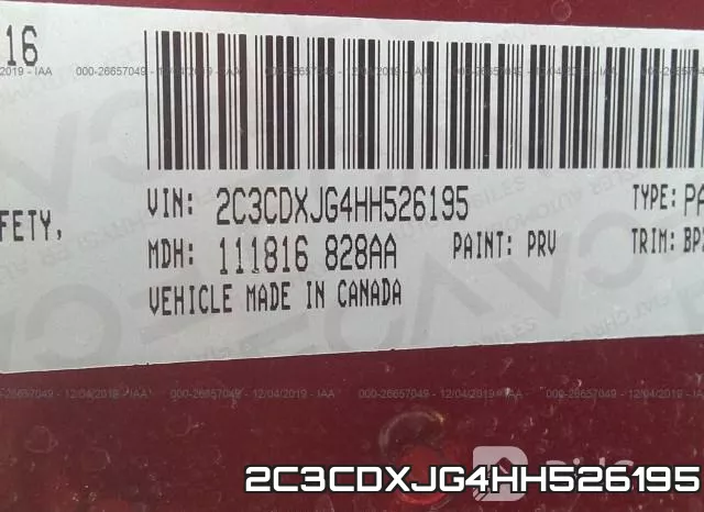 2C3CDXJG4HH526195 фото 8