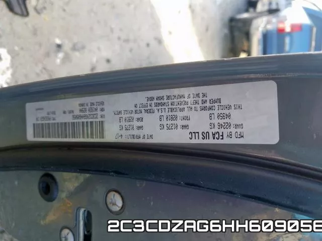 2C3CDZAG6HH609056 фото 2