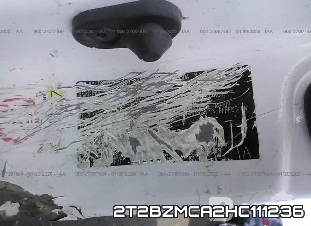 2T2BZMCA2HC111236 фото 6