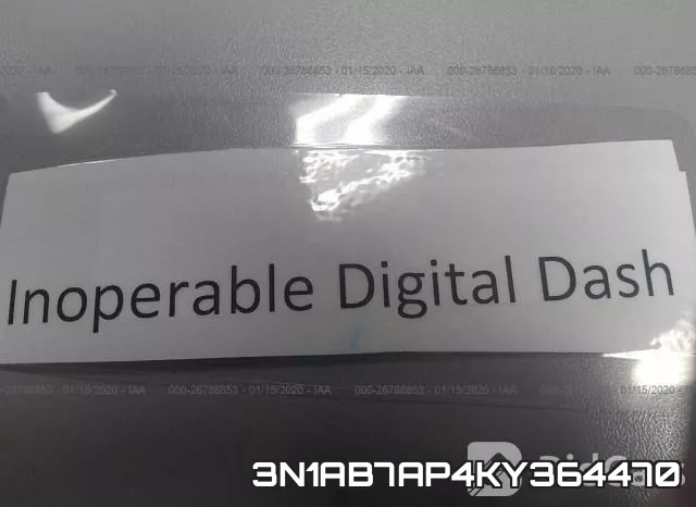 3N1AB7AP4KY364470 фото 7