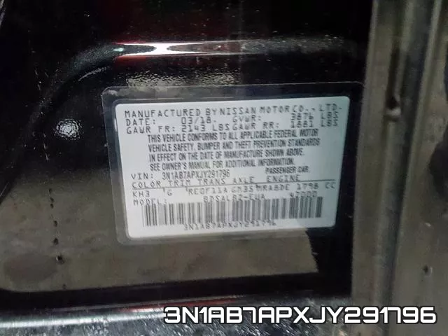 3N1AB7APXJY291796 фото 2