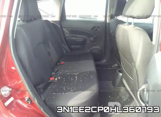 3N1CE2CP0HL360793 фото 8
