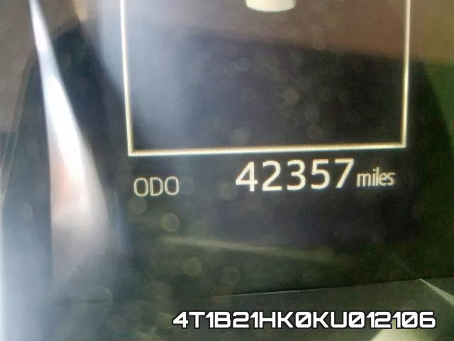 4T1B21HK0KU012106 фото 8