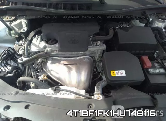 4T1BF1FK1HU748116 фото 2