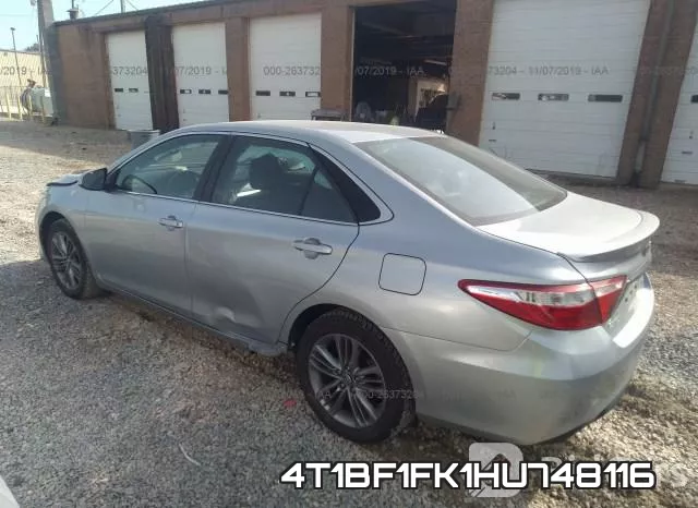 4T1BF1FK1HU748116 фото 4