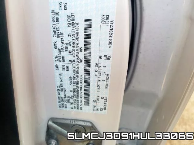 5LMCJ3D91HUL33065 фото 2