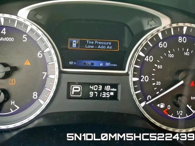 5N1DL0MM5HC522439 фото 5