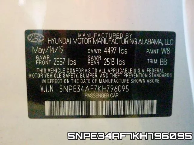 5NPE34AF7KH796095 фото 2