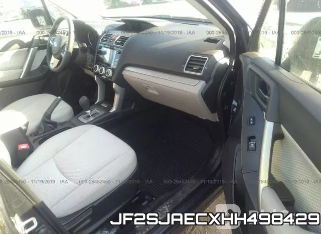 JF2SJAECXHH498429 фото 5