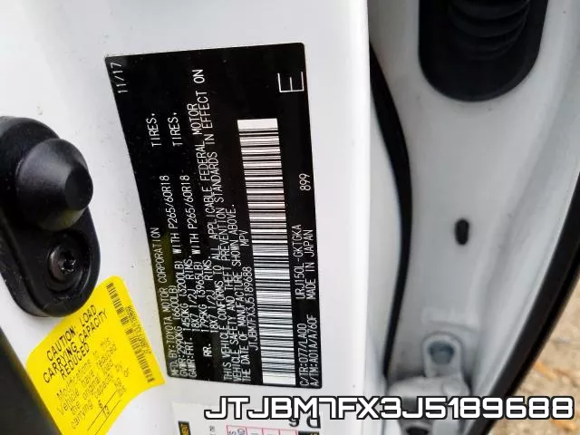 JTJBM7FX3J5189688 фото 2