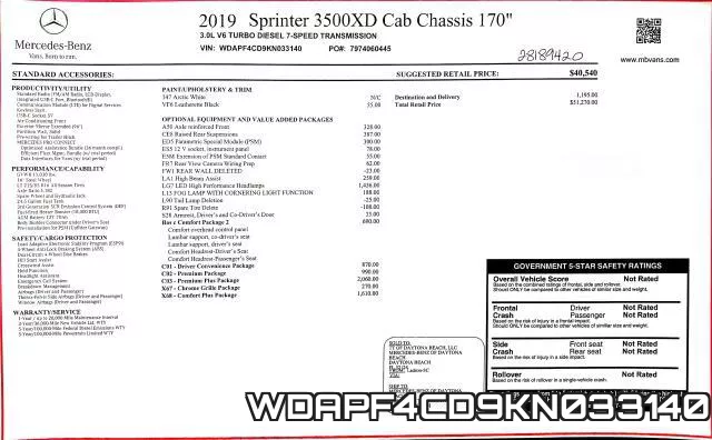 WDAPF4CD9KN033140 фото 6