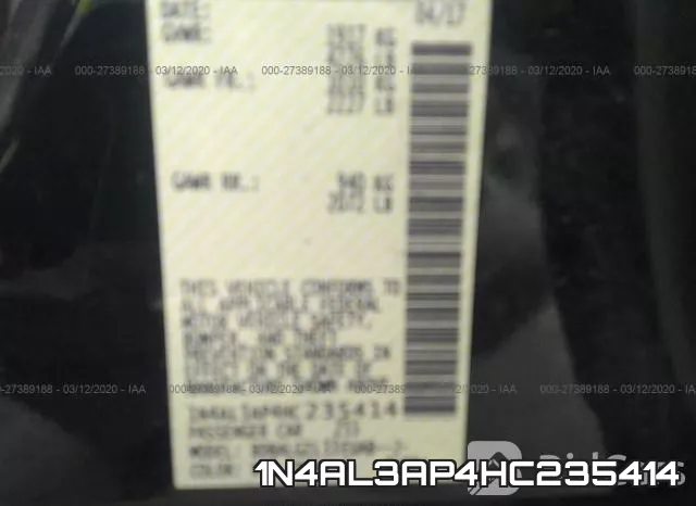 1N4AL3AP4HC235414 фото 8