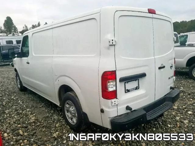 1N6AF0KY3KN805533 фото 3