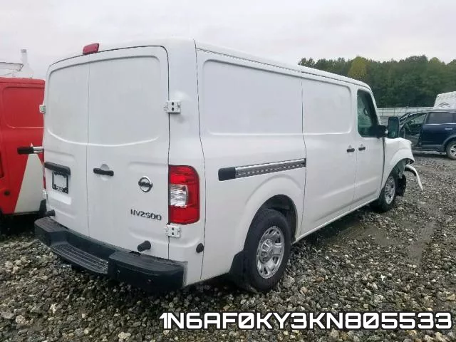 1N6AF0KY3KN805533 фото 4