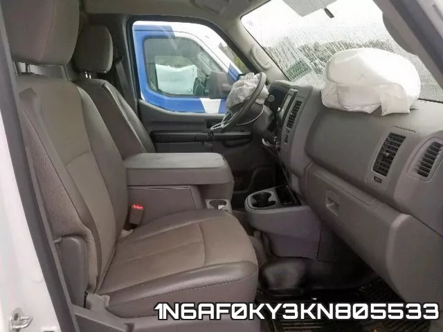1N6AF0KY3KN805533 фото 5