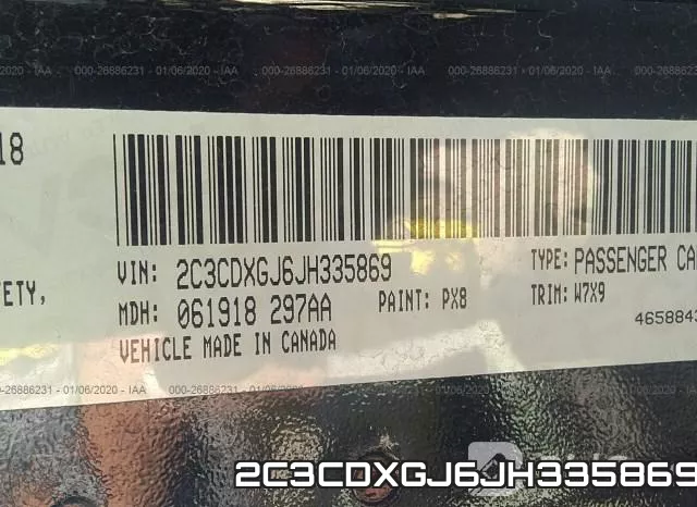 2C3CDXGJ6JH335869 фото 9