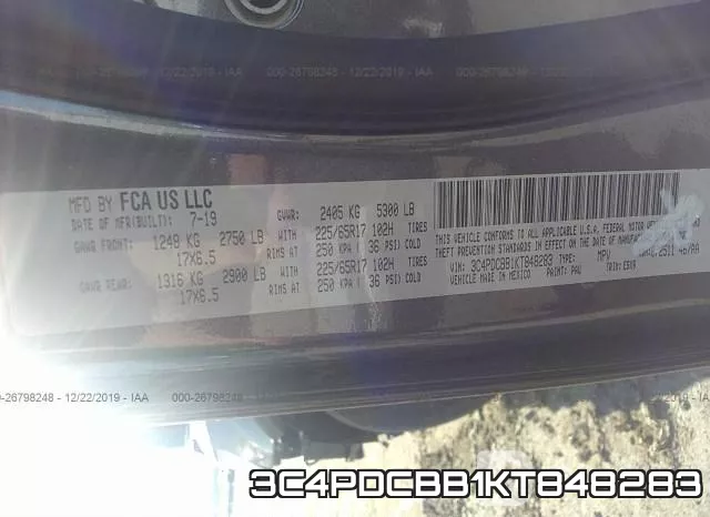 3C4PDCBB1KT848283 фото 9