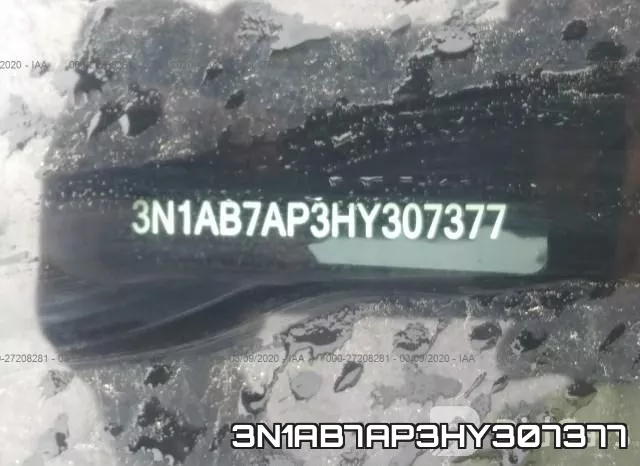 3N1AB7AP3HY307377 фото 7