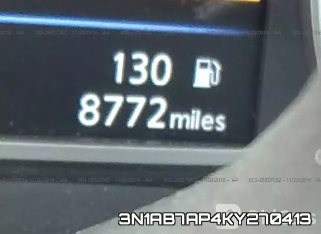 3N1AB7AP4KY270413 фото 4