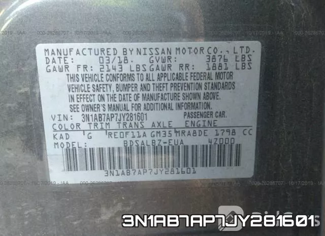 3N1AB7AP7JY281601 фото 9