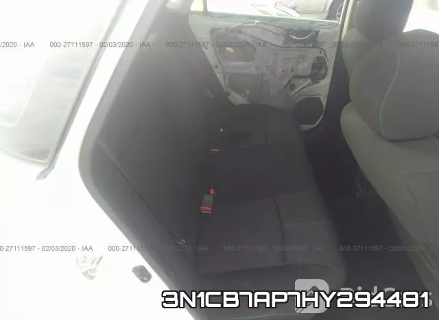 3N1CB7AP7HY294481 фото 8