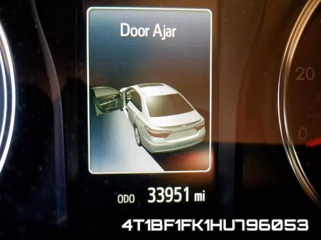 4T1BF1FK1HU796053 фото 8