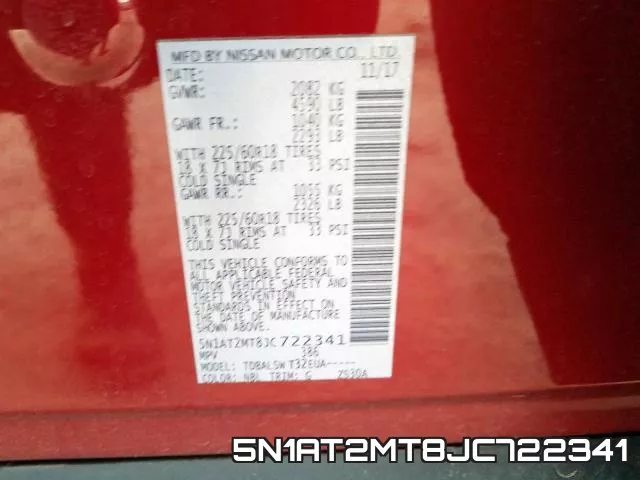5N1AT2MT8JC722341 фото 2