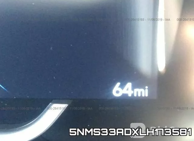 5NMS33ADXLH173581 фото 5