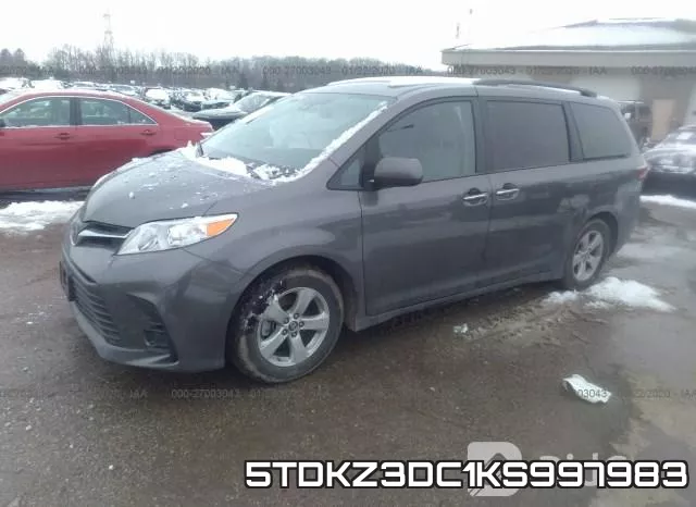 5TDKZ3DC1KS997983 фото 3