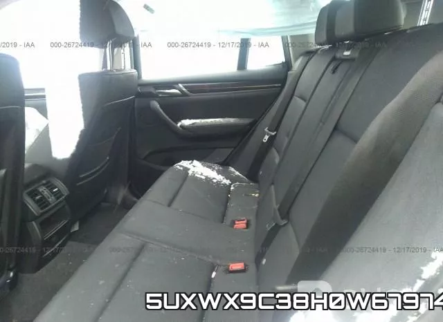 5UXWX9C38H0W67974 фото 7